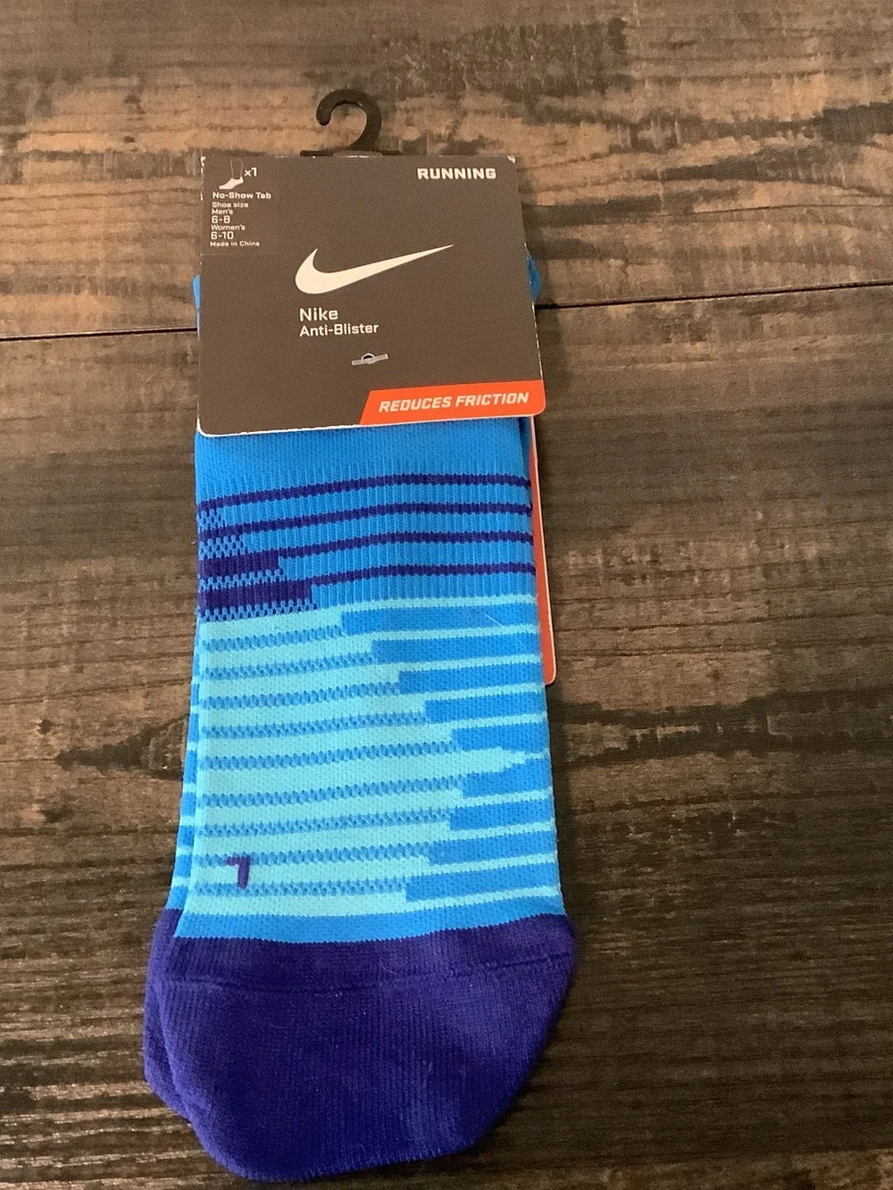 Nike anti-blister running socks NWT